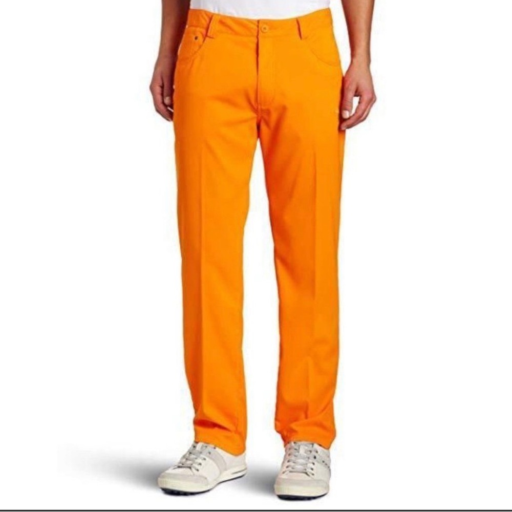 Orange Men’s Puma golf pants size 32x32